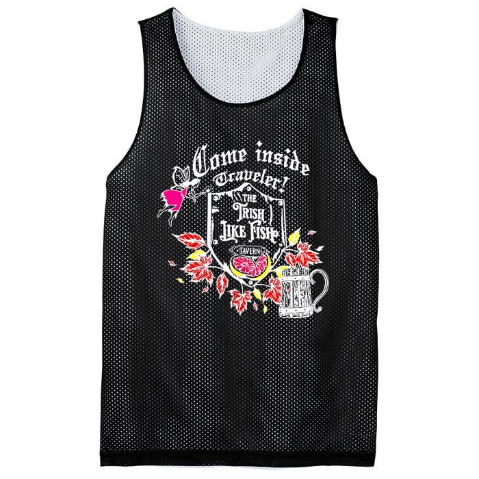 Trisha Paytas Come Inside Traveler The Trish Like Fish Tavern Mesh Reversible Basketball Jersey Tank