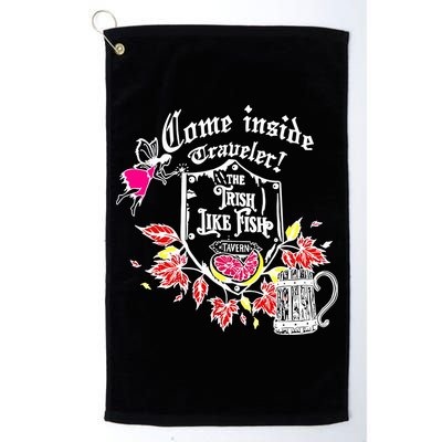 Trisha Paytas Come Inside Traveler The Trish Like Fish Tavern Golf Towel