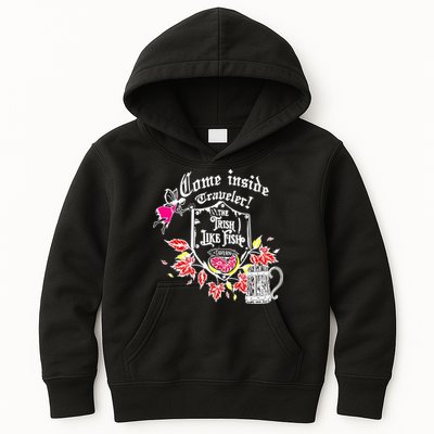 Trisha Paytas Come Inside Traveler The Trish Like Fish Tavern Kids Hoodie