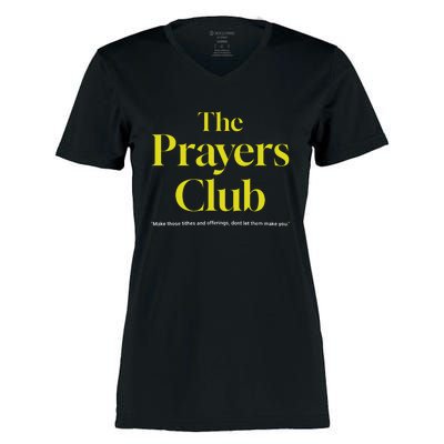 The Prayers Club Women's Momentum V-Neck T-Shirt