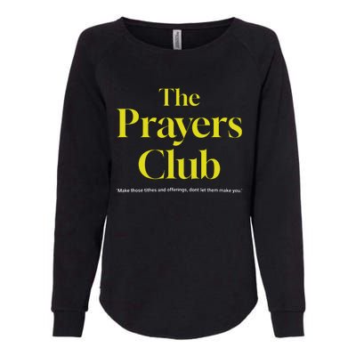 The Prayers Club Womens California Wash Sweatshirt