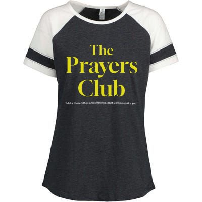 The Prayers Club Enza Ladies Jersey Colorblock Tee