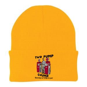 Two Pump Chump Running Out Way Too Fast Knit Cap Winter Beanie