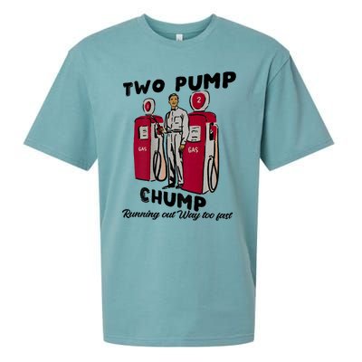 Two Pump Chump Running Out Way Too Fast Sueded Cloud Jersey T-Shirt