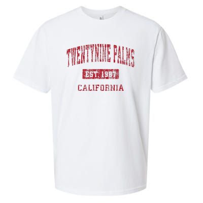 Twentynine Palms California Ca Vintage Sueded Cloud Jersey T-Shirt