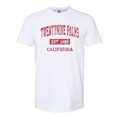 Twentynine Palms California Ca Vintage Softstyle® CVC T-Shirt