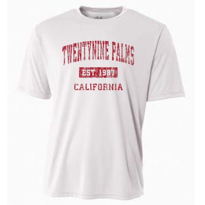 Twentynine Palms California Ca Vintage Cooling Performance Crew T-Shirt