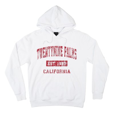 Twentynine Palms California Ca Vintage Hoodie