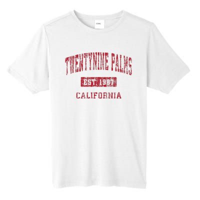 Twentynine Palms California Ca Vintage Tall Fusion ChromaSoft Performance T-Shirt