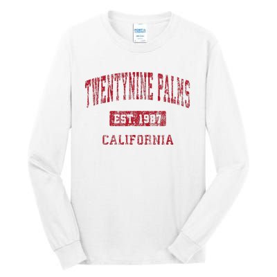 Twentynine Palms California Ca Vintage Tall Long Sleeve T-Shirt