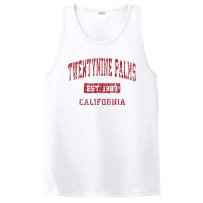 Twentynine Palms California Ca Vintage PosiCharge Competitor Tank