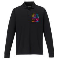 Theme Party Costume 80s Performance Long Sleeve Polo