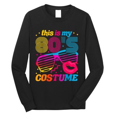 Theme Party Costume 80s Long Sleeve Shirt