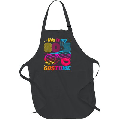 Theme Party Costume 80s Full-Length Apron With Pockets