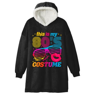 Theme Party Costume 80s Hooded Wearable Blanket