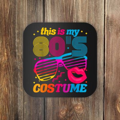 Theme Party Costume 80s Coaster