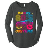 Theme Party Costume 80s Women's Perfect Tri Tunic Long Sleeve Shirt