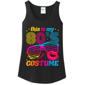 Theme Party Costume 80s Ladies Essential Tank