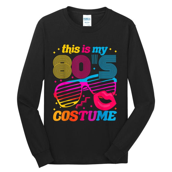 Theme Party Costume 80s Tall Long Sleeve T-Shirt