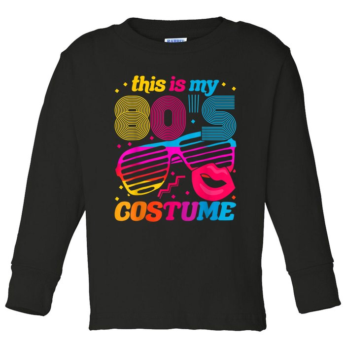 Theme Party Costume 80s Toddler Long Sleeve Shirt