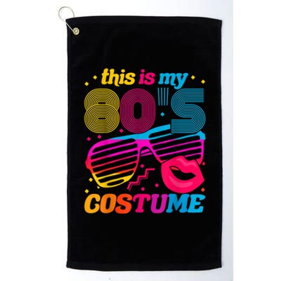 Theme Party Costume 80s Platinum Collection Golf Towel