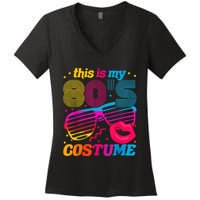 Theme Party Costume 80s Women's V-Neck T-Shirt