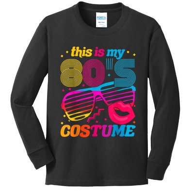 Theme Party Costume 80s Kids Long Sleeve Shirt