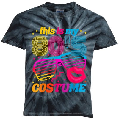 Theme Party Costume 80s Kids Tie-Dye T-Shirt