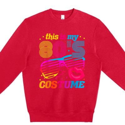 Theme Party Costume 80s Premium Crewneck Sweatshirt