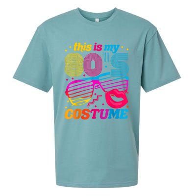 Theme Party Costume 80s Sueded Cloud Jersey T-Shirt