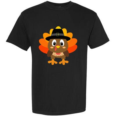 Turkey Pilgrim Costume Thanksgiving Garment-Dyed Heavyweight T-Shirt