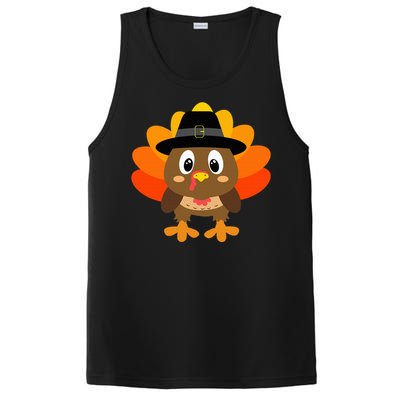 Turkey Pilgrim Costume Thanksgiving PosiCharge Competitor Tank