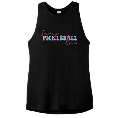 Trendy Pickleball Coach With Saying In My Pickleball Era Funny Gift Ladies PosiCharge Tri-Blend Wicking Tank