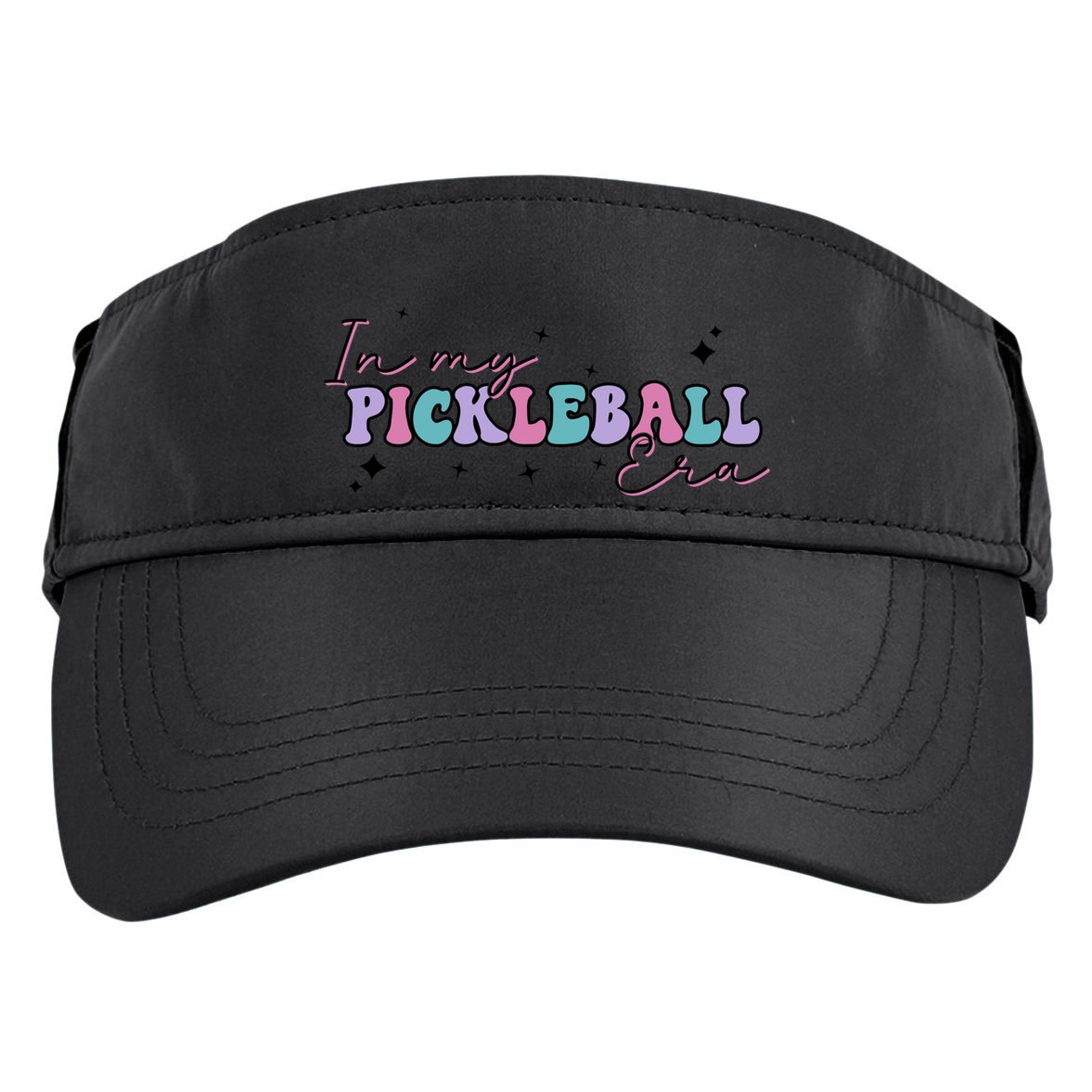 Trendy Pickleball Coach With Saying In My Pickleball Era Funny Gift Adult Drive Performance Visor
