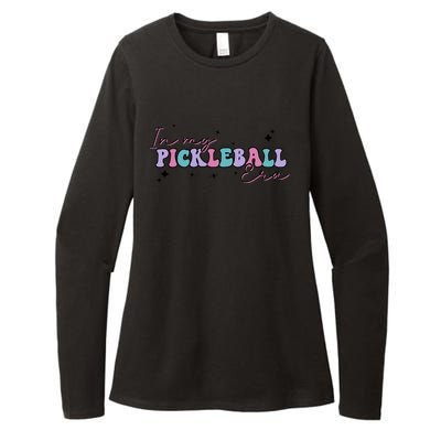 Trendy Pickleball Coach With Saying In My Pickleball Era Funny Gift Womens CVC Long Sleeve Shirt