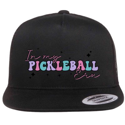 Trendy Pickleball Coach With Saying In My Pickleball Era Funny Gift Flatbill Hat