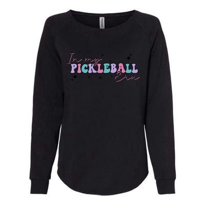 Trendy Pickleball Coach With Saying In My Pickleball Era Funny Gift Womens California Wash Sweatshirt