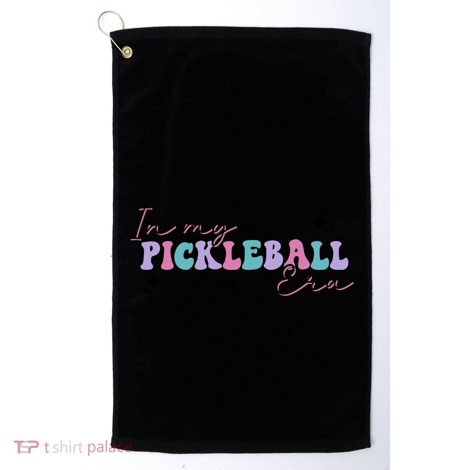 Trendy Pickleball Coach With Saying In My Pickleball Era Funny Gift Golf Towel