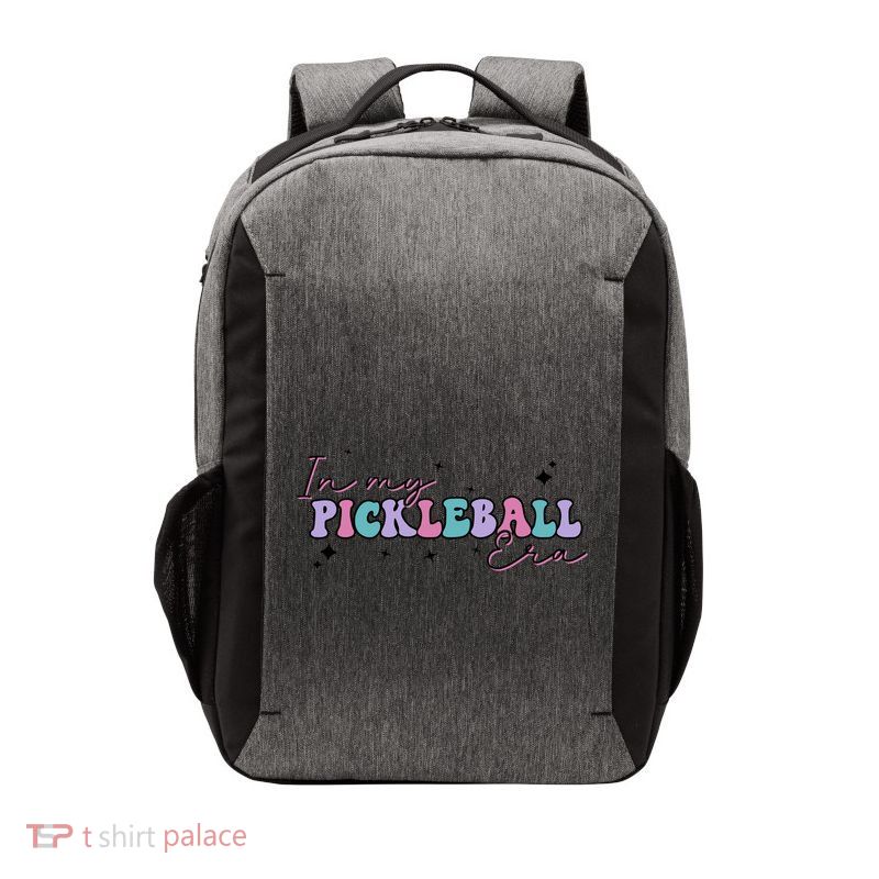 Trendy Pickleball Coach With Saying In My Pickleball Era Funny Gift Vector Backpack