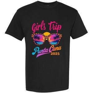 Trip Punta Cana 2025 Matching Summer Vacation Women Garment-Dyed Heavyweight T-Shirt