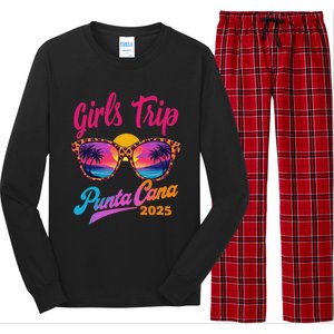 Trip Punta Cana 2025 Matching Summer Vacation Women Long Sleeve Pajama Set