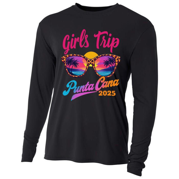 Trip Punta Cana 2025 Matching Summer Vacation Women Cooling Performance Long Sleeve Crew