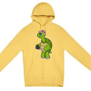 Turtle Photographer Camera Gift Premium Pullover Hoodie