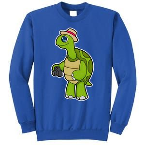 Turtle Photographer Camera Gift Sweatshirt