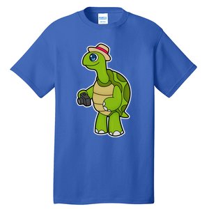 Turtle Photographer Camera Gift Tall T-Shirt