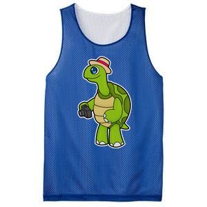 Turtle Photographer Camera Gift Mesh Reversible Basketball Jersey Tank