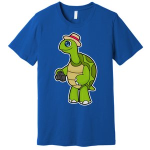 Turtle Photographer Camera Gift Premium T-Shirt