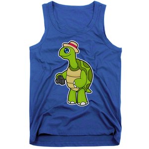 Turtle Photographer Camera Gift Tank Top