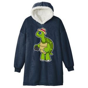 Turtle Photographer Camera Gift Hooded Wearable Blanket