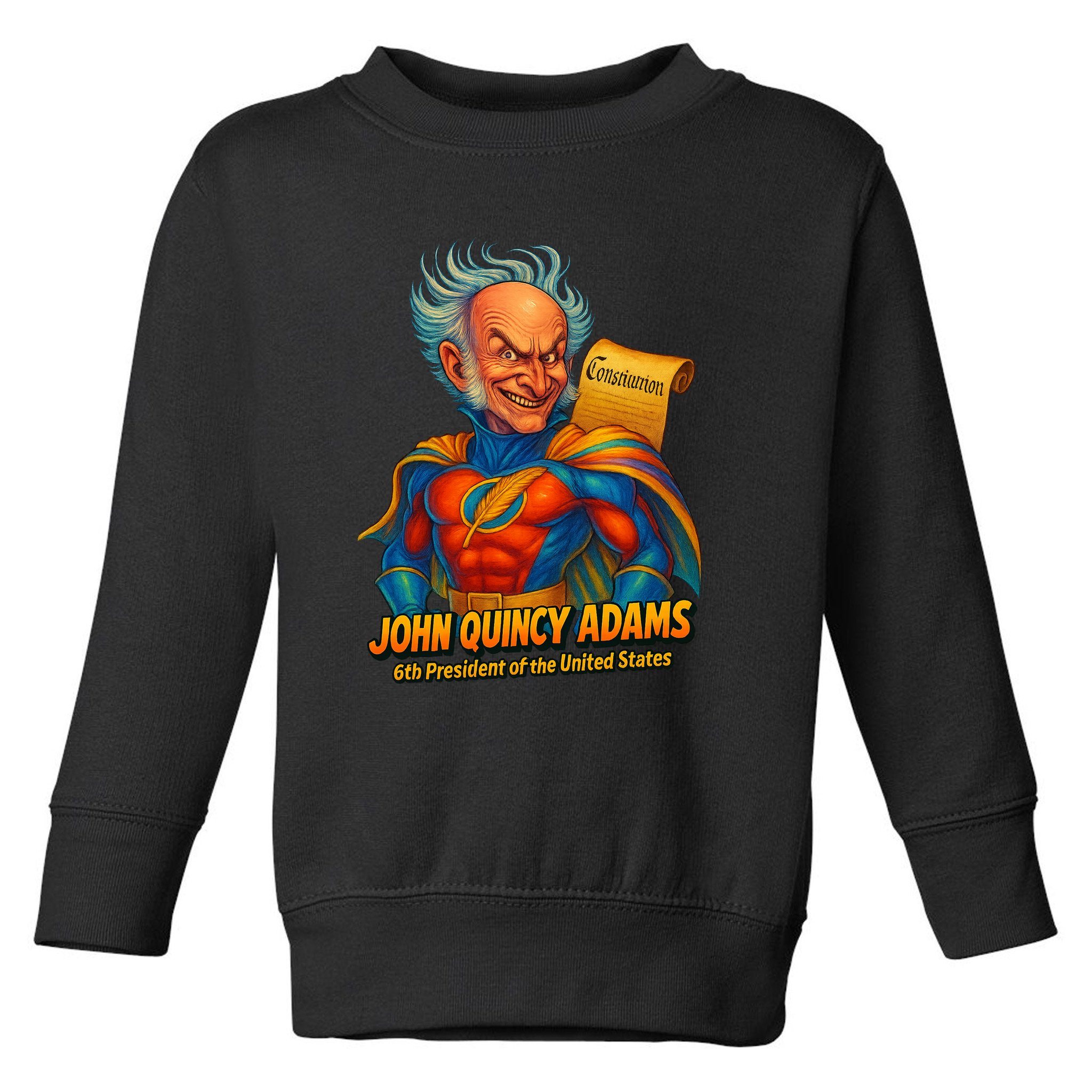 The Presidential Chronicles John Quincy Adams Toddler Sweatshirt